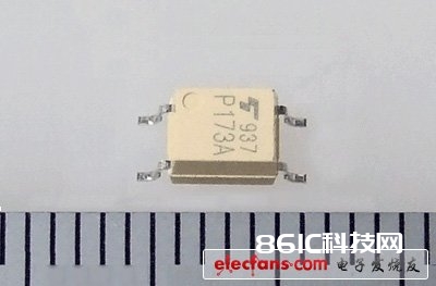 低LED触发电流的光控继电器产品相片:TLP173A.
