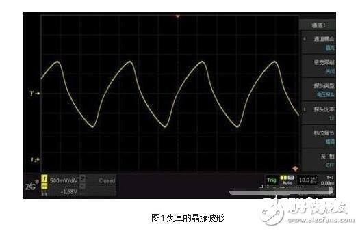 怎么承认晶振是否起振，示波器测验晶振的办法