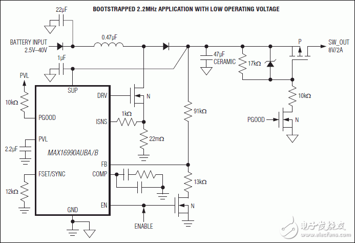 MAX16990, MAX16992: Typical Application Circuit