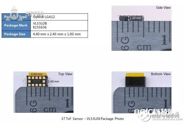 拆解比照OPT8241和VL53L0X：TI和ST的ToF传感器工艺有何大不同？