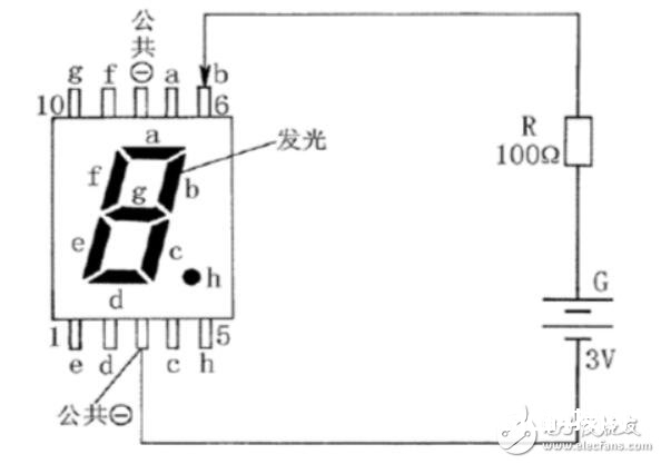 led数码管怎样接线_LED数码管的测验