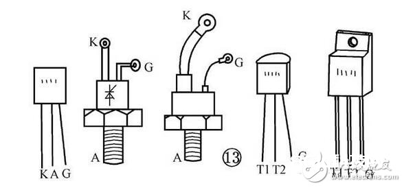 晶体管和晶闸管的差异，单结晶体管和晶闸管的辨认检测