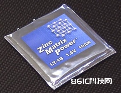 开端的银锌电池原型