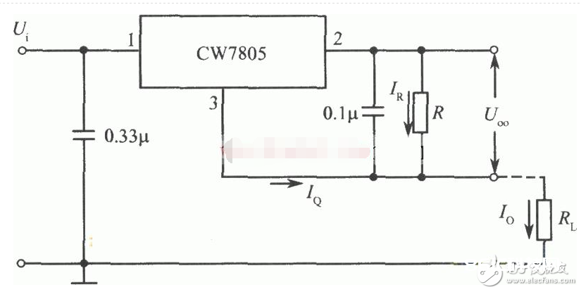 cw7805参数及cw7805使用电路