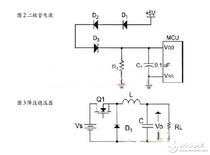 三端稳压器和稳压二极管的差异_5v转3.3v电路规划