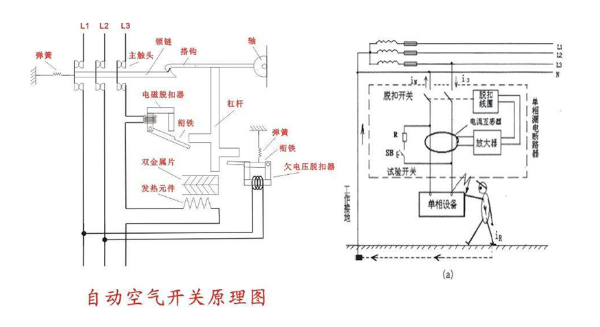 漏电维护开关接线办法