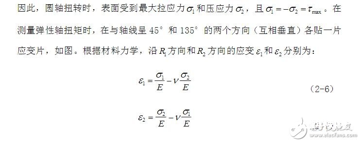 应变式扭矩传感器原理及运用  