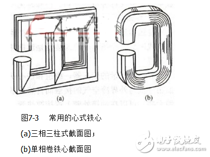 电力变压器结构示意图