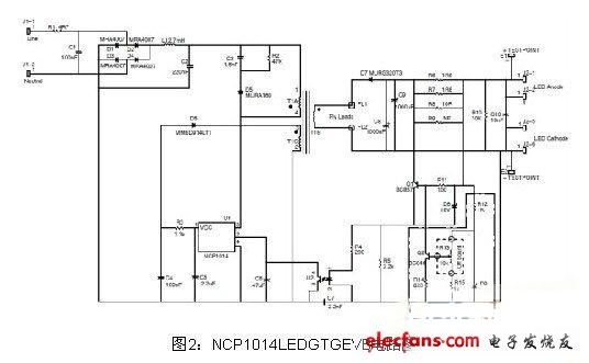 NCP1014LEDGTGEVB评价板