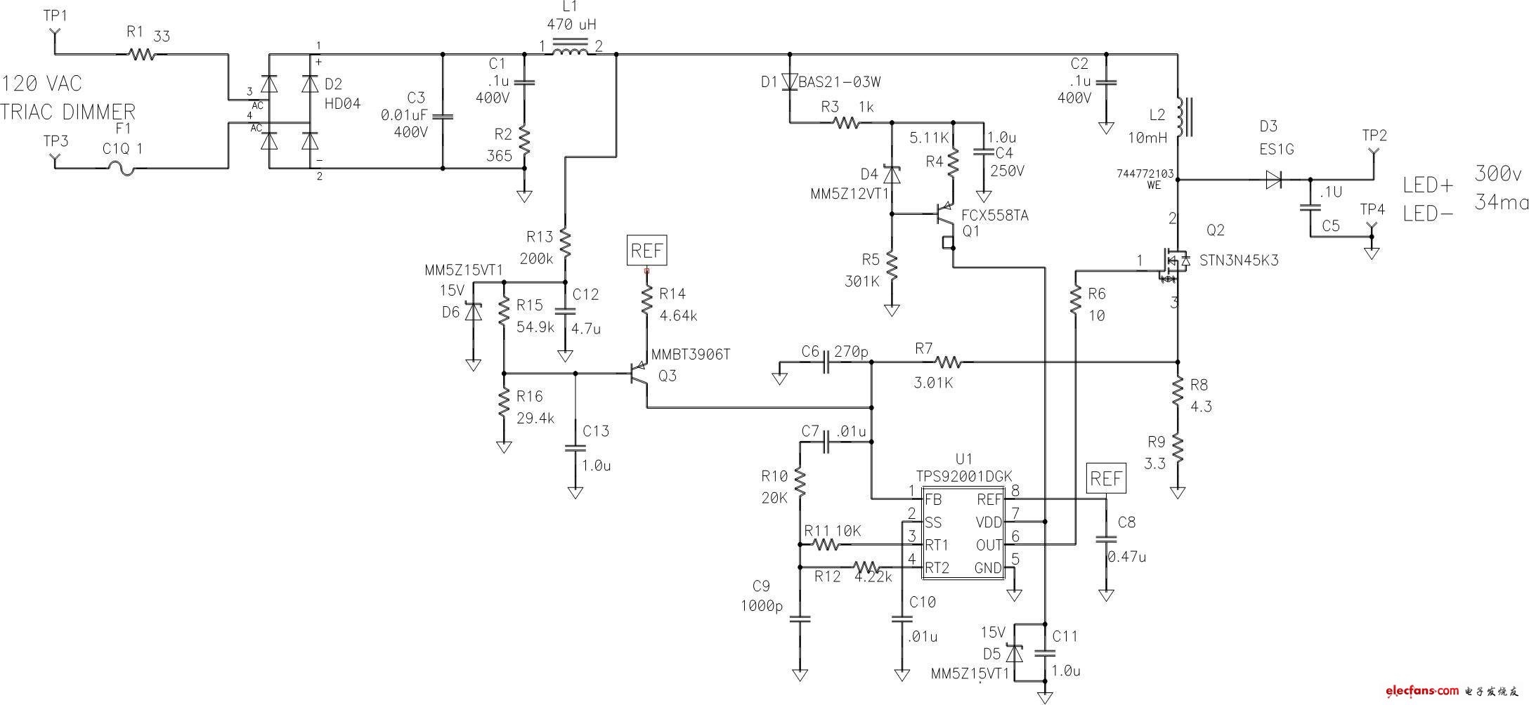 使用升压电源进步 LED 驱动器功率