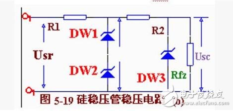 稳压二极管的主要参数_稳压二极管运用电路图_稳压二极管为什么可以稳压？