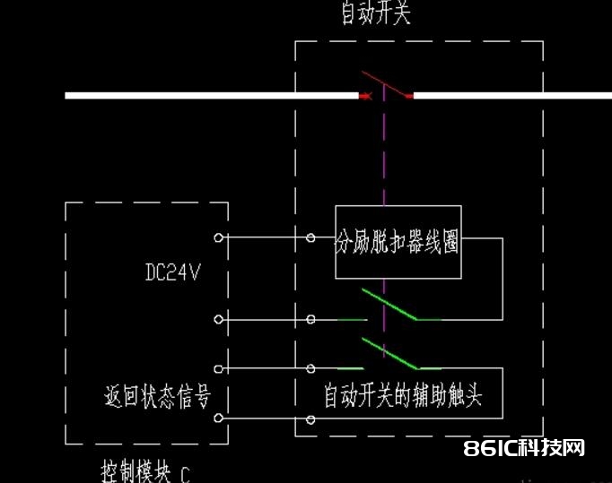 分励脱扣器怎样接线_分励脱扣器接线图解