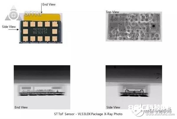 拆解比照OPT8241和VL53L0X：TI和ST的ToF传感器工艺有何大不同？