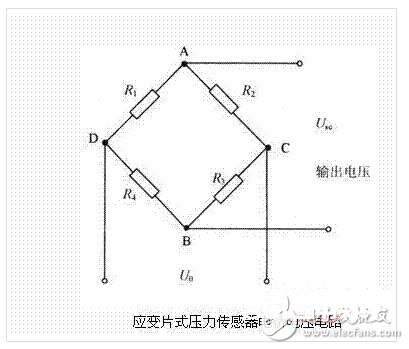 多款压力传感器的简略运用电路图