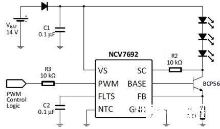 [原创] On Semi NCV7692轿车LED灯电流操控解决方案