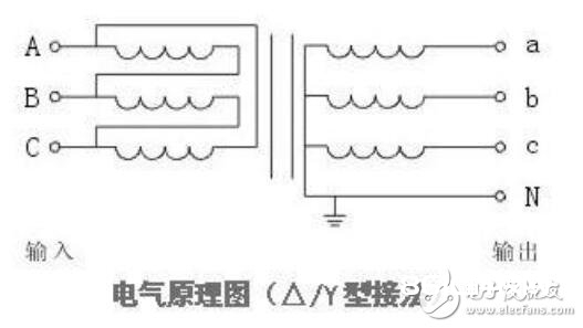 三相阻隔变压器怎么接线_三相阻隔变压器接线图