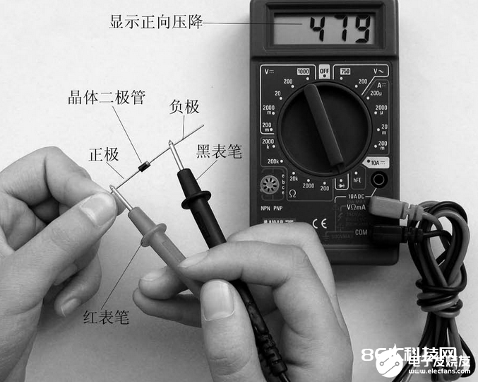 晶体二极管和一般二极管的区别和检测办法