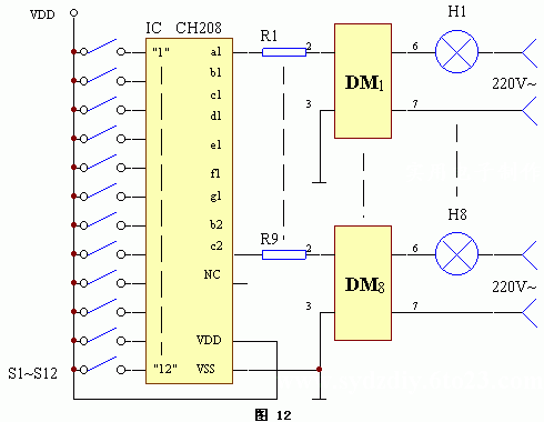 多敏固态控制器光电输入端使用