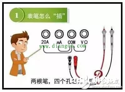 数字万用表的运用方法图示详解