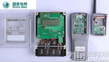 图5：ZM408S(ZM433S)系列无线模块运用于国家电网智能抄表体系(越南电网项目)