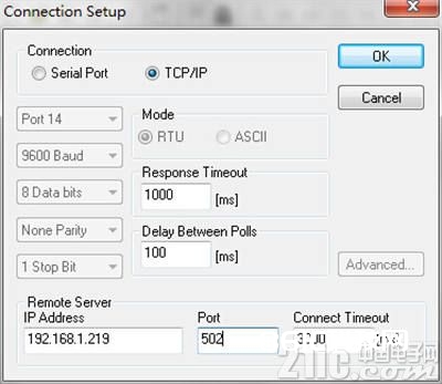 COMET网络传感器Modbus TCP协议运用介绍
