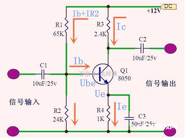 三极管扩大电路中偏置电路是怎么核算确认的
