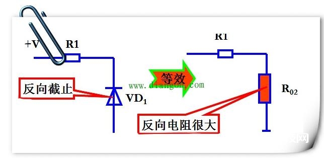 1n4007二极管反向电阻是多大