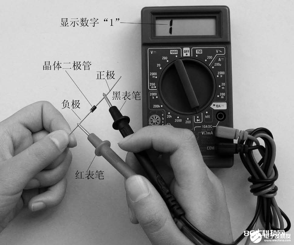 晶体二极管和一般二极管的区别和检测办法