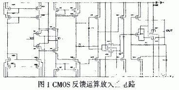 依据CMOS电路结构的第二代电流传输器电流反应运算扩大器的规划