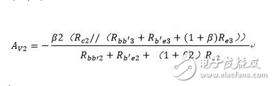 如何用公式去求三极管扩大电路的扩大倍数