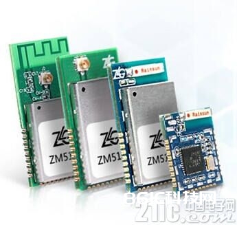 图2 选用JN5168计划的ZigBee模块ZM5168