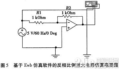 依据EWB的运算扩大器仿真教育及运用