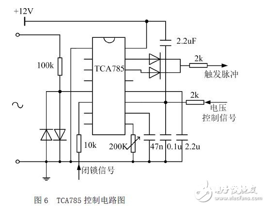 TCA785操控电路图