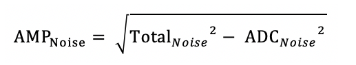 依据ADC的扩大器噪声功能点评