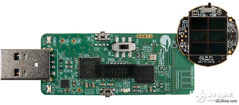 赛普拉斯推出微型无电池传感器Beacon套件，可适用各种物联网IoT运用