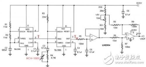 湿度传感器的类型以及信号调度的原理解析