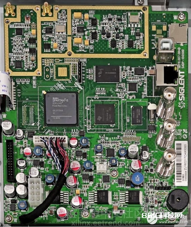 Xilinx Spartan-6 FPGA在频谱剖析仪中的运用