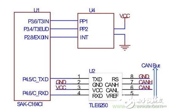 电路规划：轿车ESP中传感器及接口电路规划状况