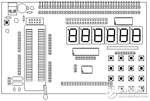 AT89S51单片机最小体系电路的规划