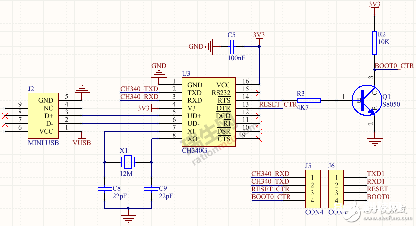 怎么让STM32单片机完成主动ISP下载