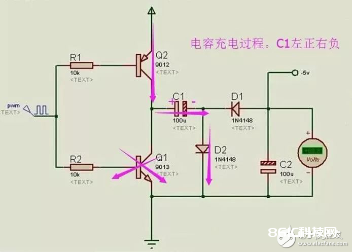 单片机电子电路中常用的两种负压发生电路解析