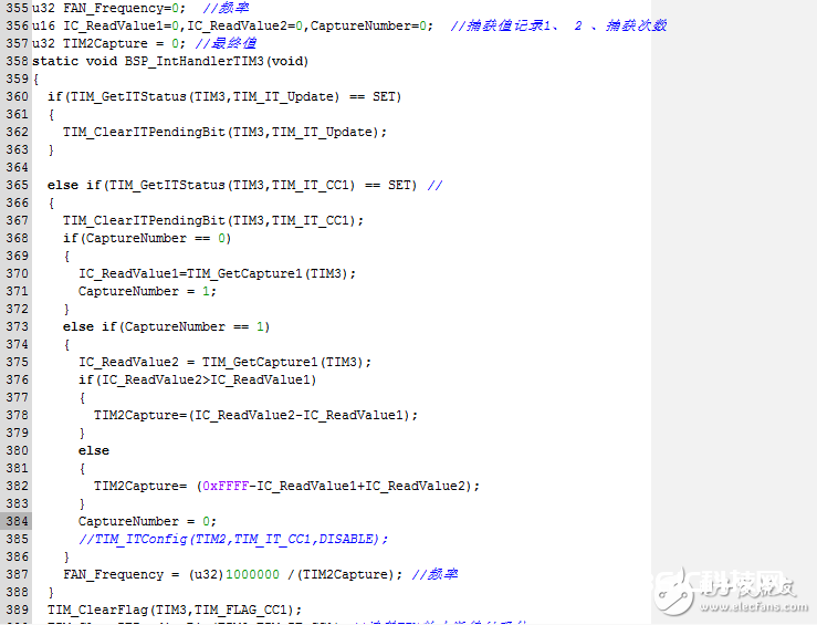 STM32单片机的PWM输入捕获形式规划