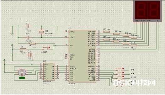 AT89C52单片机BH1415F调频台的操控规划